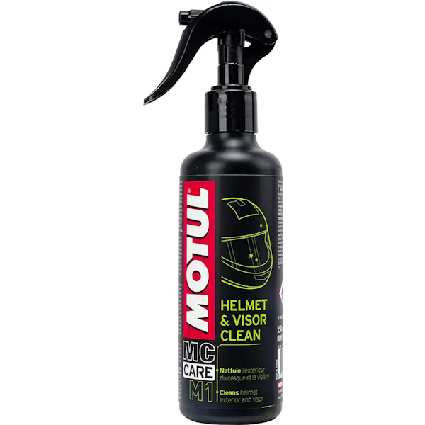 LIMPIADOR CASCO Y VISOR MOTUL M1 250ML HELMET & VISOR CLEAN