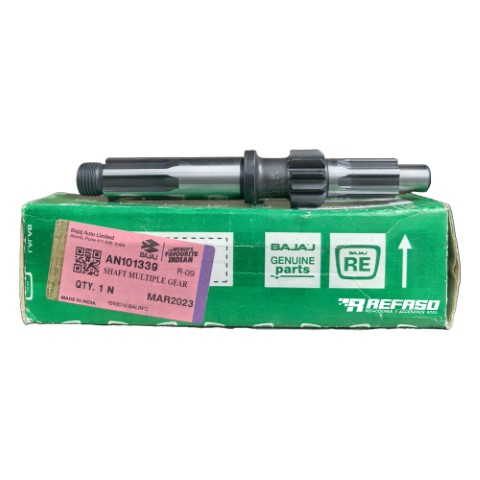 EJE TRANSMISION BAJAJ RE4S - RE4S FACELIFT
