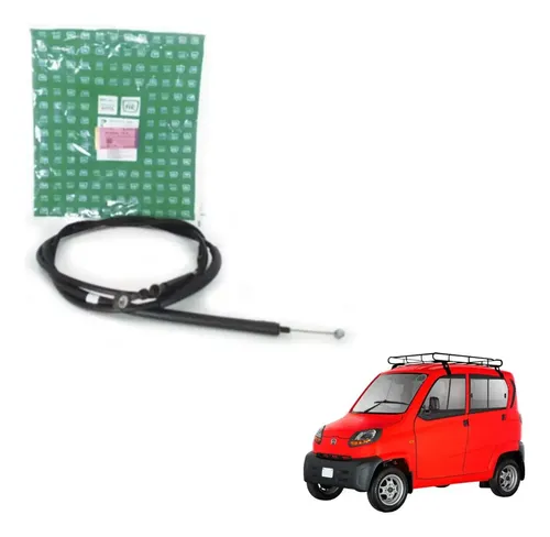 CHICOTE CABLE NEGRO PALANCA DE CAMBIOS BAJAJ QUTE