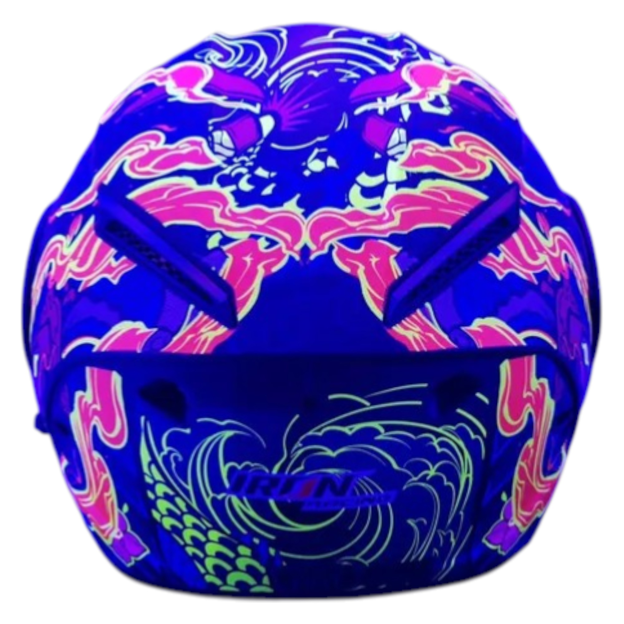 CASCO ABATIBLE IRON RACING HANSO VIOLETA TALLA XL IR-121 DOT