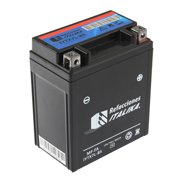 BATERIA ITALIKA MF-FA YTX7L-BS DM150 - DM250
