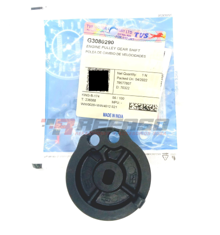 POLEA DE CAMBIOS CUBIERTA DE EMBRAGUE TVS KING 200 - DELUXE - DURAMAX