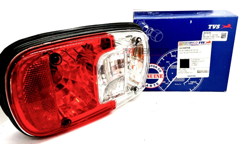 DIRECCIONAL TRASERA DERECHA COMPLETA TVS KING DELUXE PLUS - DURAMAX 225