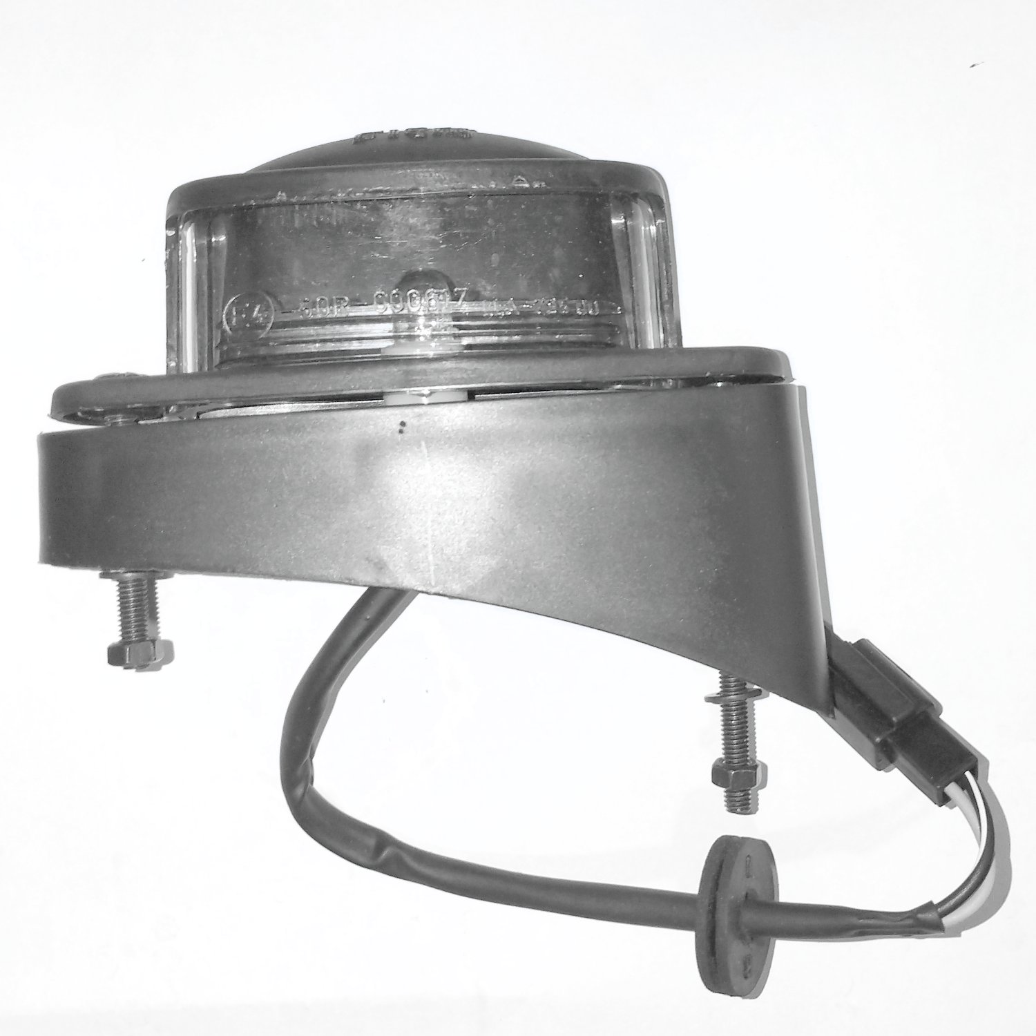 LUZ PORTA PLACA TRASERA TVS KING - DELUXE - DURAMAX