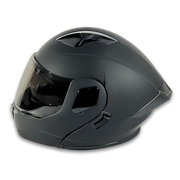 CASCO ABATIBLE SENTINEL 2W NEGRO MATE C/ LED TALLA XL