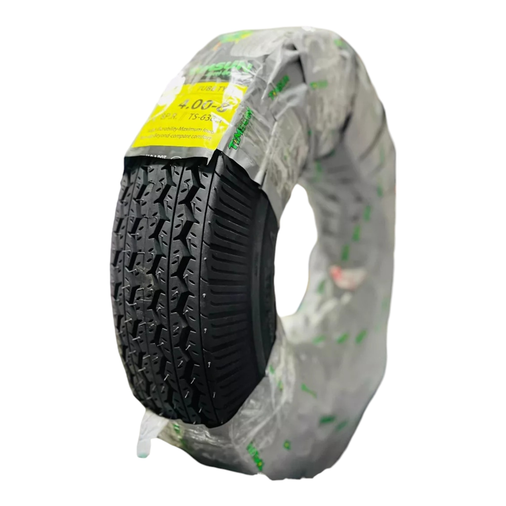 LLANTA 4.00-8 TIMSUN TS-638A 76J 8PR TUBETYPE MOTOCARROS TVS-BAJAJ-PIAGGIO