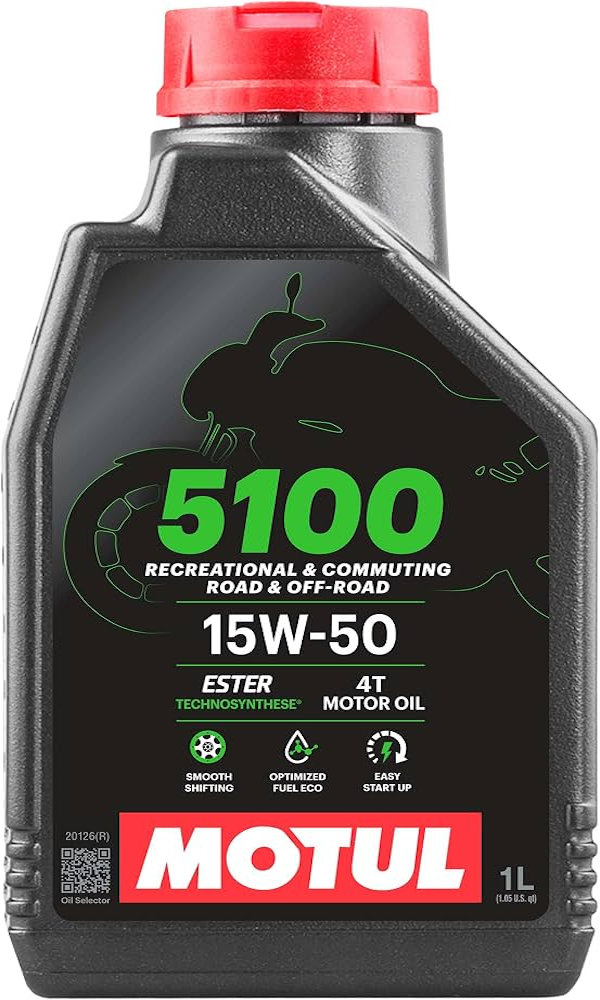 ACEITE 4T MOTUL 5100 15W50 TECHNOSYNTHESE LT