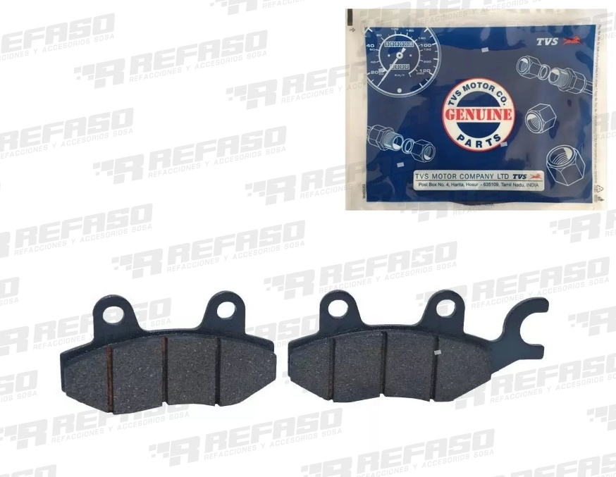 BALATA FRENO DEL TVS FLAME 125 - RTR 160/180/200