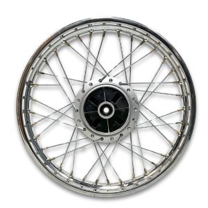 RIN TRASERO COMPLETO RAYOS YBR125 1.85X18"