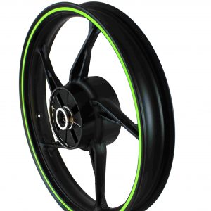 RIN 17 TRASERO NEGRO FILO VERDE 150Z (14-19)