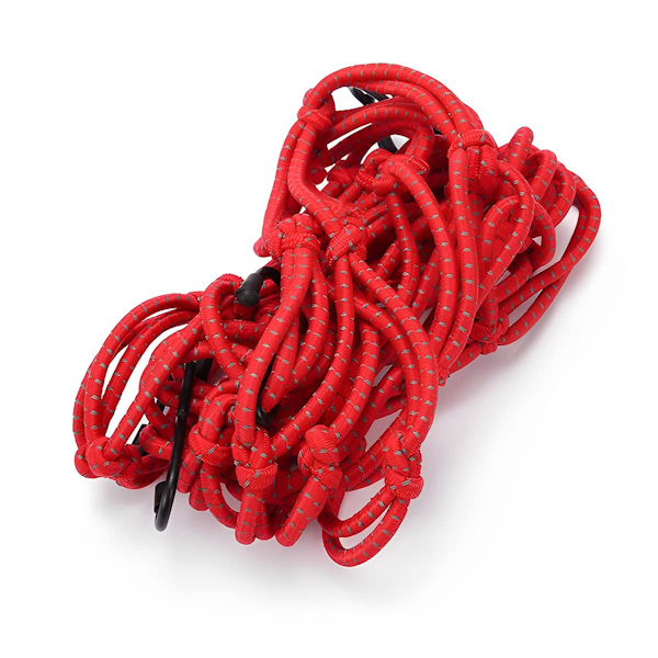 RED PORTA CASCOS C/REFLEJANTE RASEN ROJO