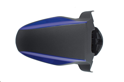 SALPICADERA DEL. WS150 AZUL NEGRO MATE