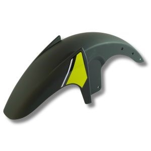 SALPICADERA DELANTERA VENTO RYDER 3.0 NEGRO/AMARILLO