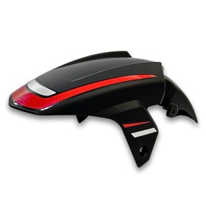 SALPICADERA DELANTERA NEGRO/ROJO VENTO CYCLONE 150 (22-23)V- CYCLONE 190