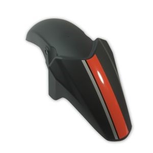 SALPICADERA DELANTERA VENTO CYCLONE 200 NEGRO/NARANJA
