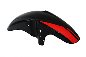SALPICADERA DEL NEGRO ROJO FT250TS - DT200 SPORT