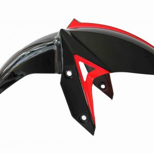 SALPICADERA DELANTERA NEGRO/ROJO 250-Z (2014-2017)