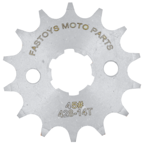 ENGRANE DEL. PI?ON 14T-428 CROMADO FASTOYS 170Z - 200Z - RC200 - SPTFIRE