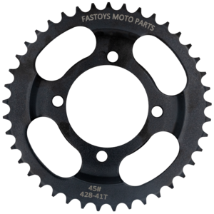 ENGRANE TRASERO 41T-428 CONCAVO NGO FASTOYS DT150 CLASICA (17-24) - FT150TS (16-24)