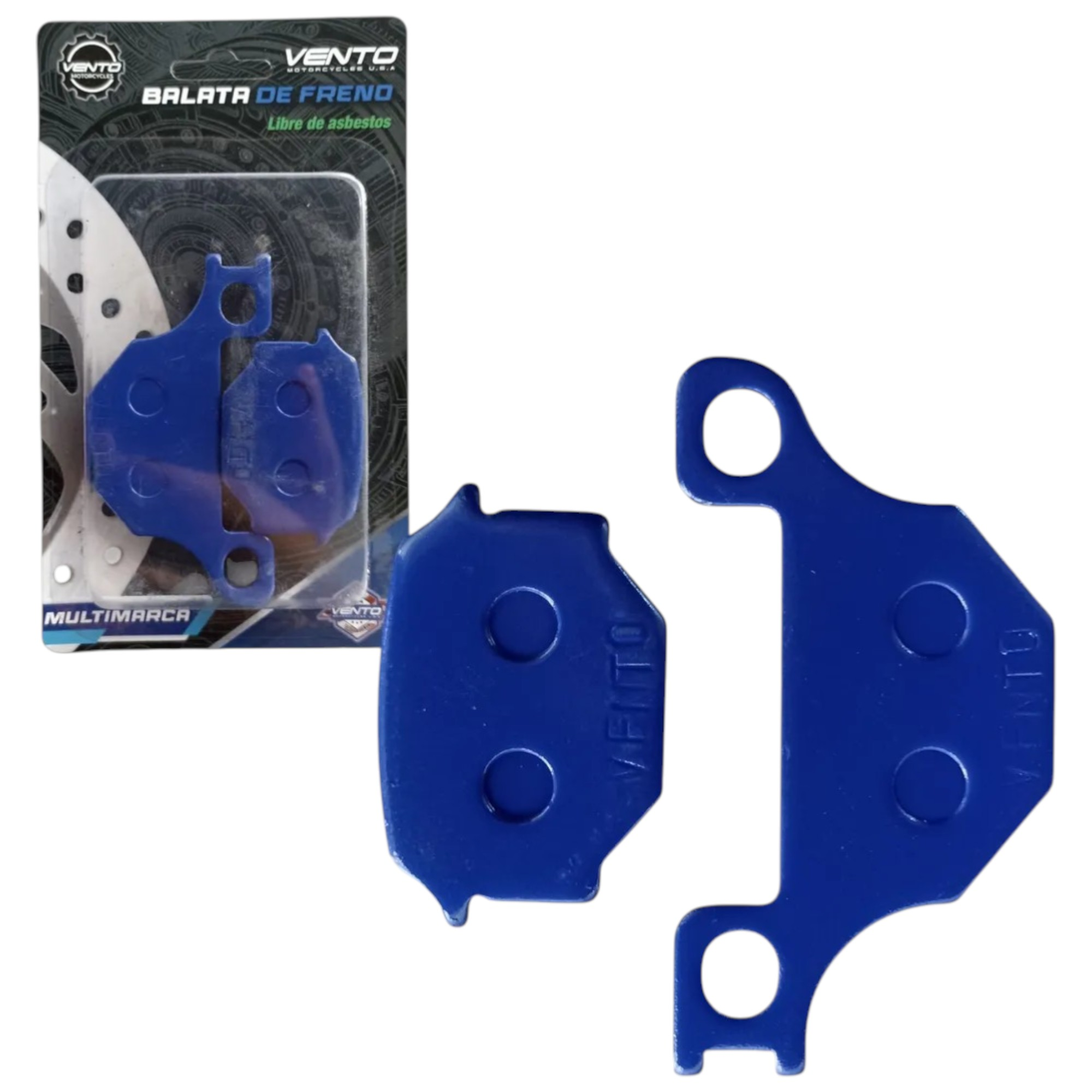 BALATA DELANTERA VENTO THRILLER 200/210/250 - PRESLEY 200 / RC125 - RC150 - SPTFIRE / GN125